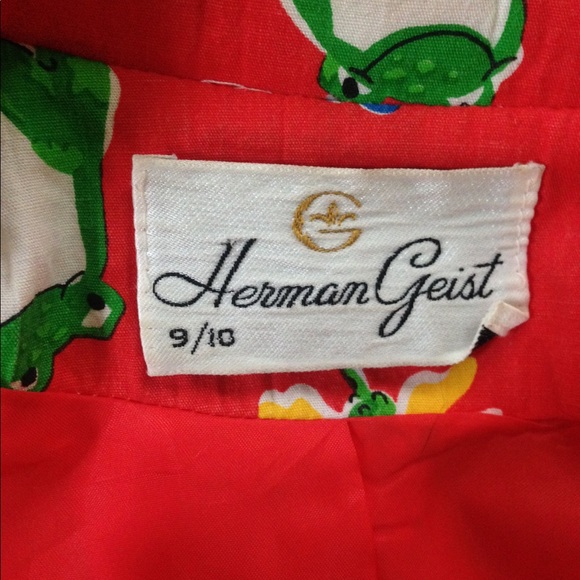 1970s Herman Geist Frog Blazer - Picture 4 of 6